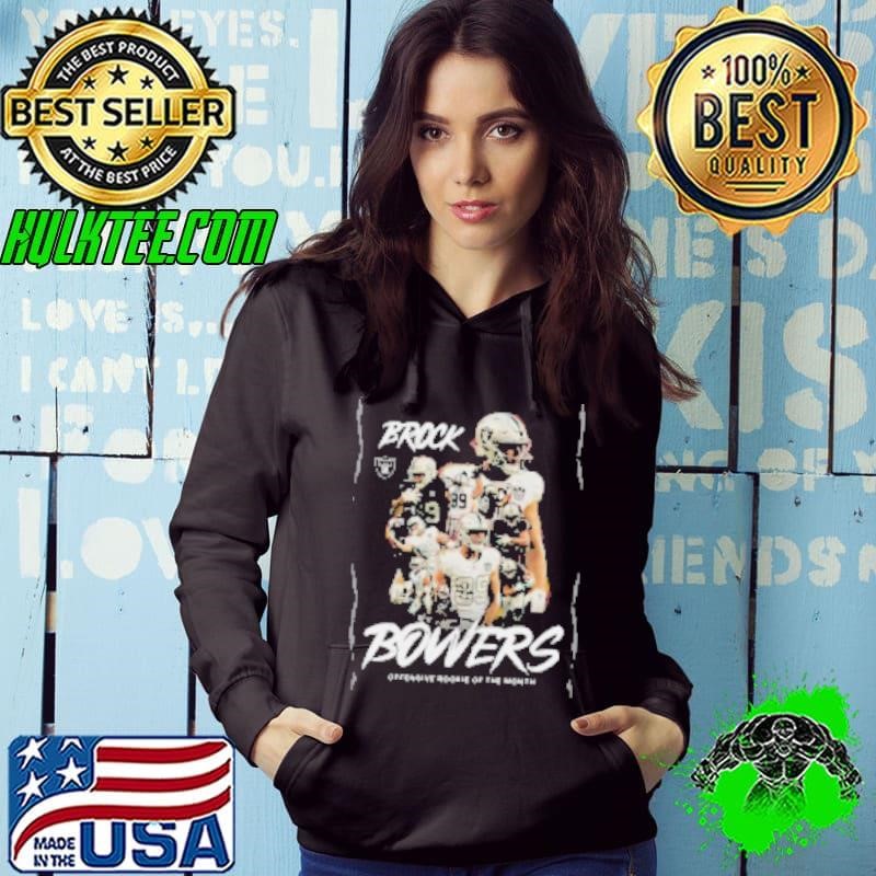 Brock Bowers Las Vegas Raiders Offensive Rookie Of The Month Shirt