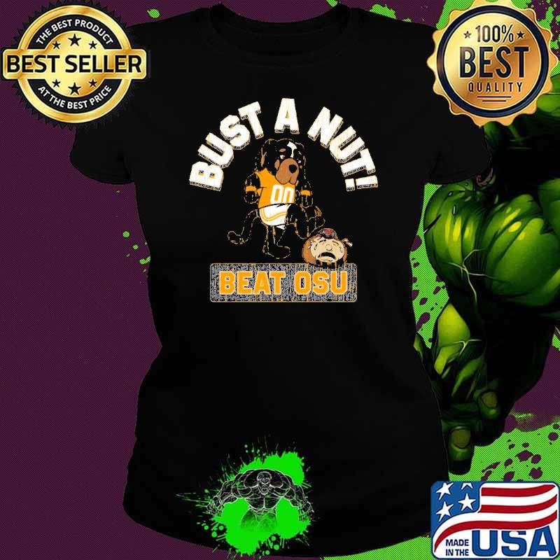 Bust A Nut Beat OSU Tennessee Smokey Ladies tee