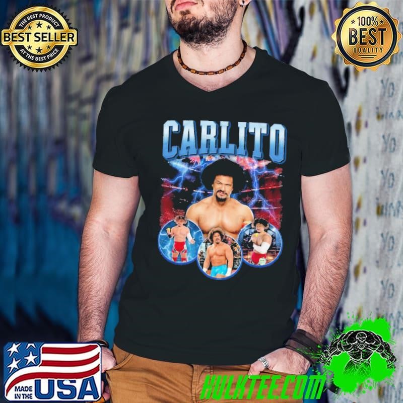 Carlito Puerto Rican professional wrestler Retro Bootleg T-Shirt