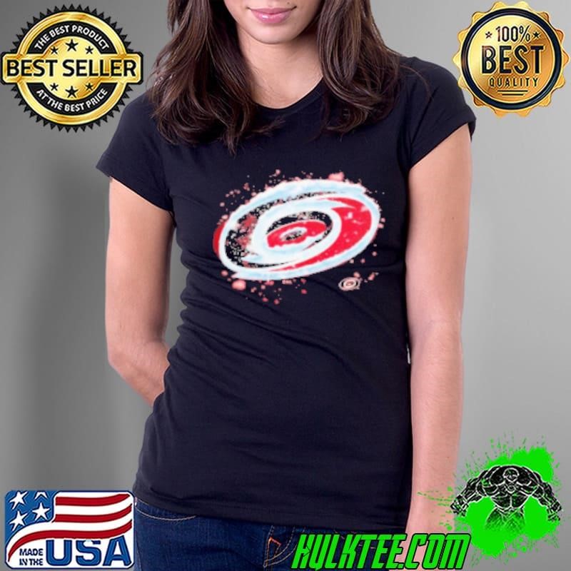 Carolina Hurricanes Snow Logo Shirt
