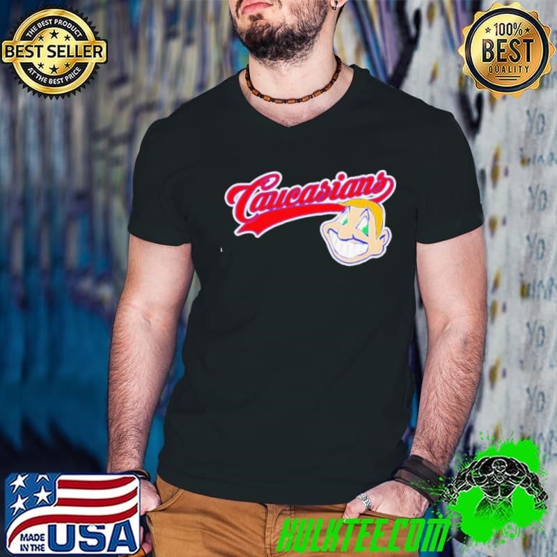 Caucasians Red Skins Parody icon shirt Caucasians Red Skins Parody icon shirt
