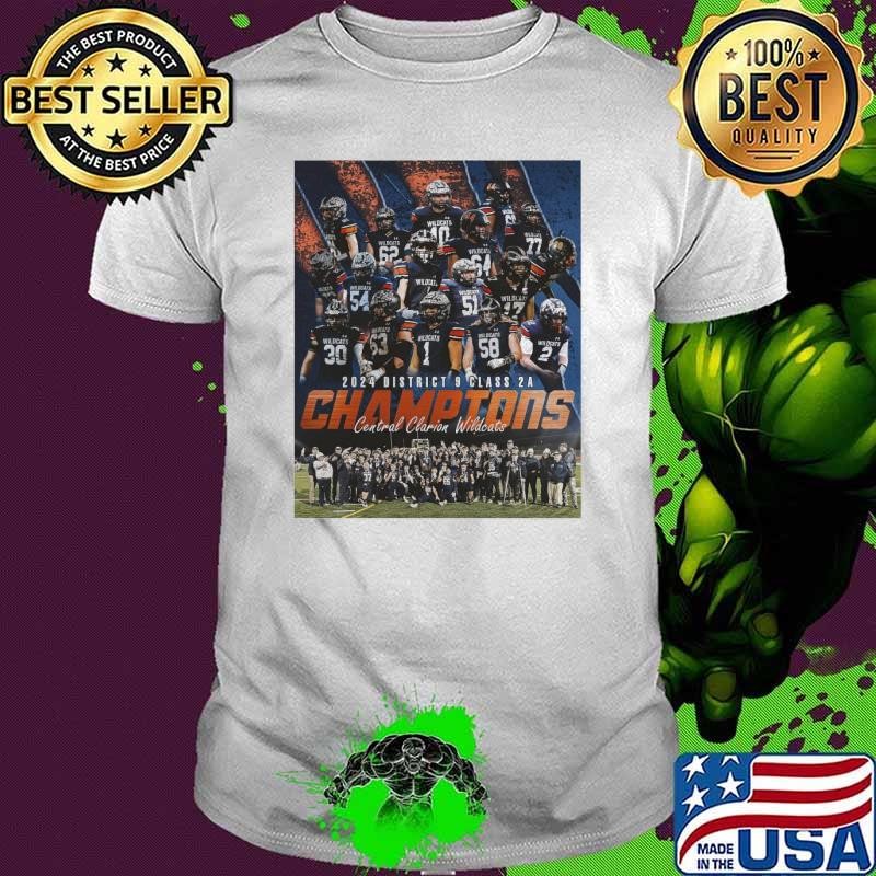 Central Clarion Wildcats Football 2024 District 9 Class 2A Football Champions Poster Unisex