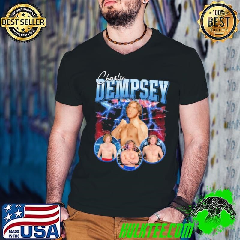 Charlie Dempsey English-American professional wrestler Retro Bootleg T-Shirt