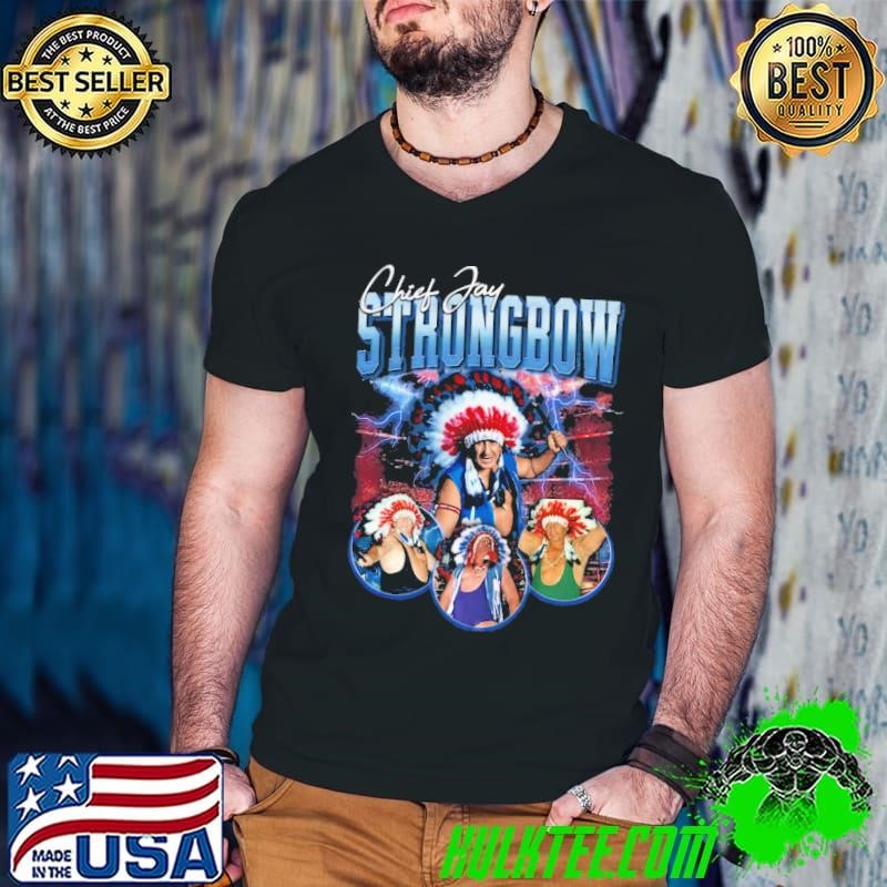 Chief Jay Strongbow American professional wrestler Retro Bootleg T-Shirt