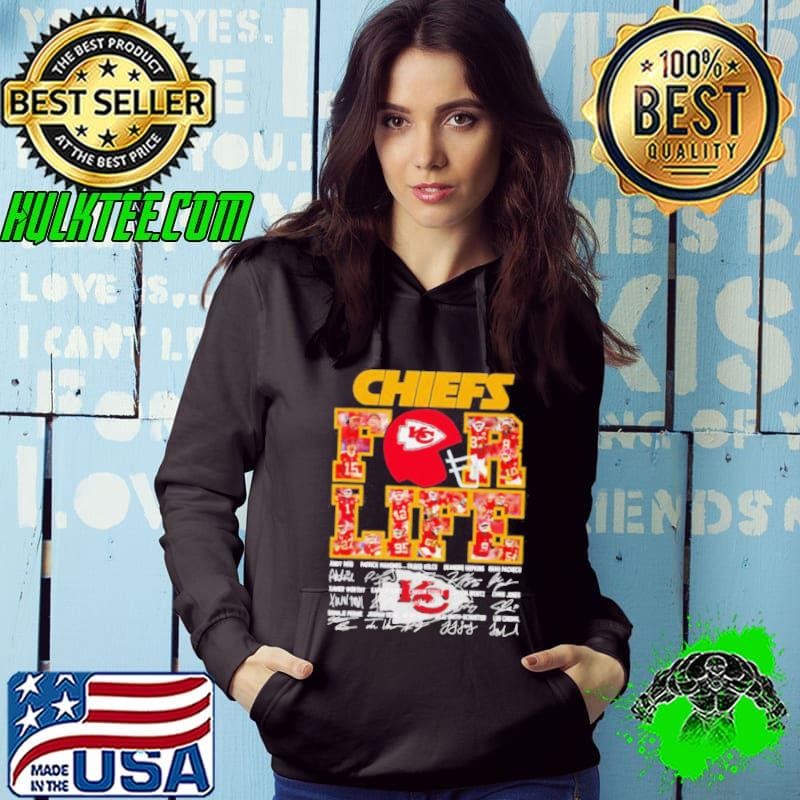 Chiefs for life players signatures Hoodie