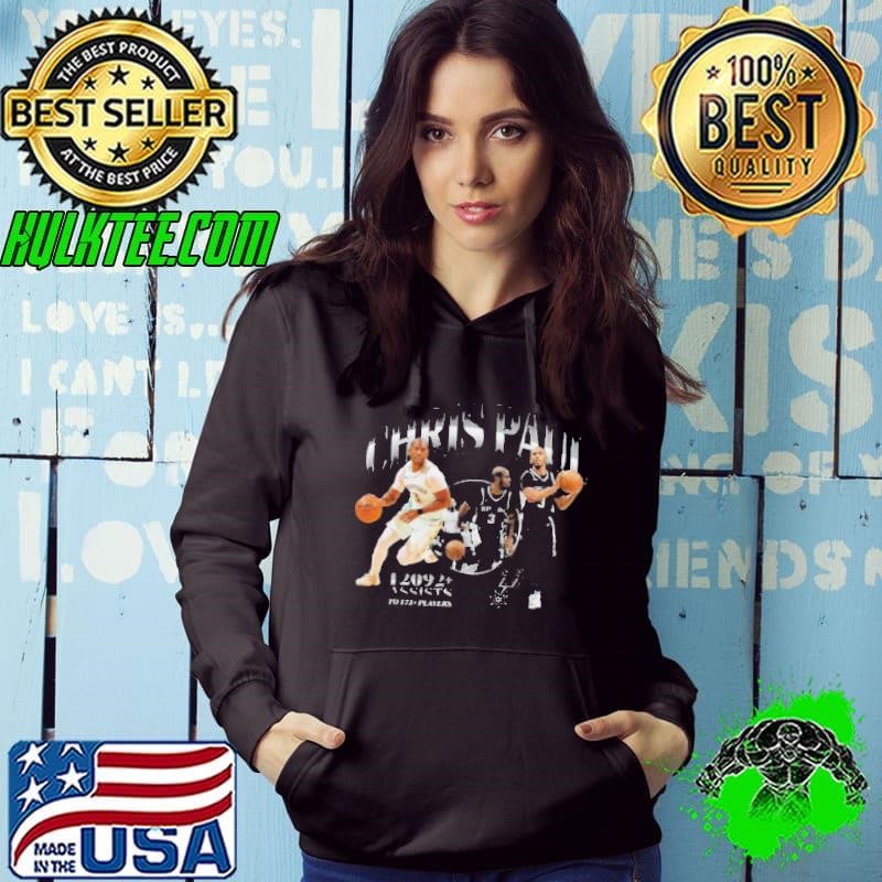 Chris Paul San Antonio Spurs 2nd Nba All time Assists Leader Hoodie