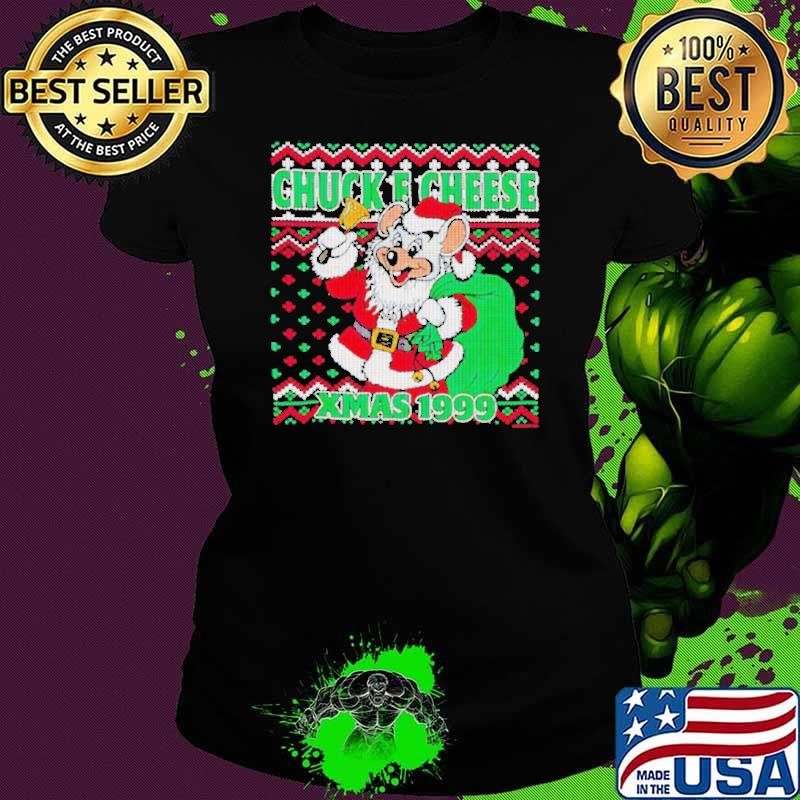 Chuck E. Cheese Xmas 199 ugly Christmas shirt