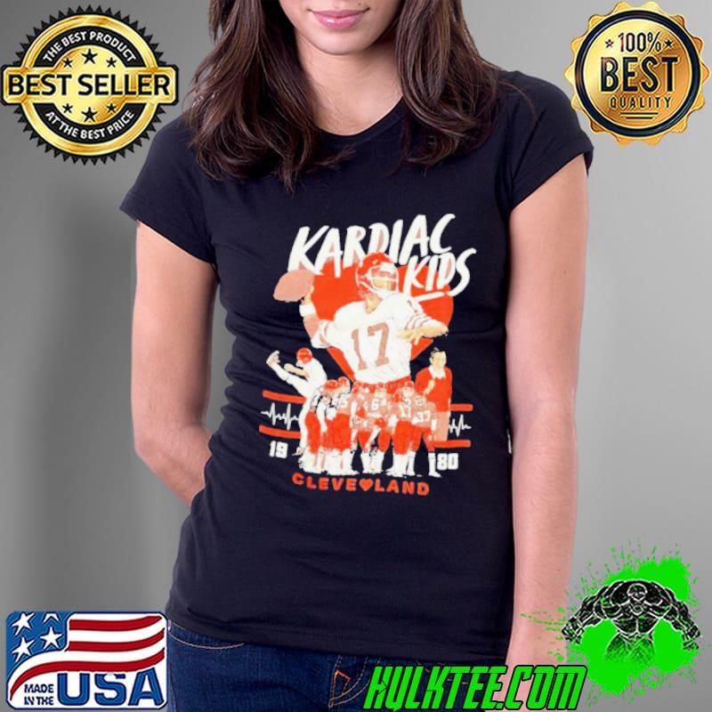 Cleveland Browns Kardiac Kids 1980 Ladies Tee