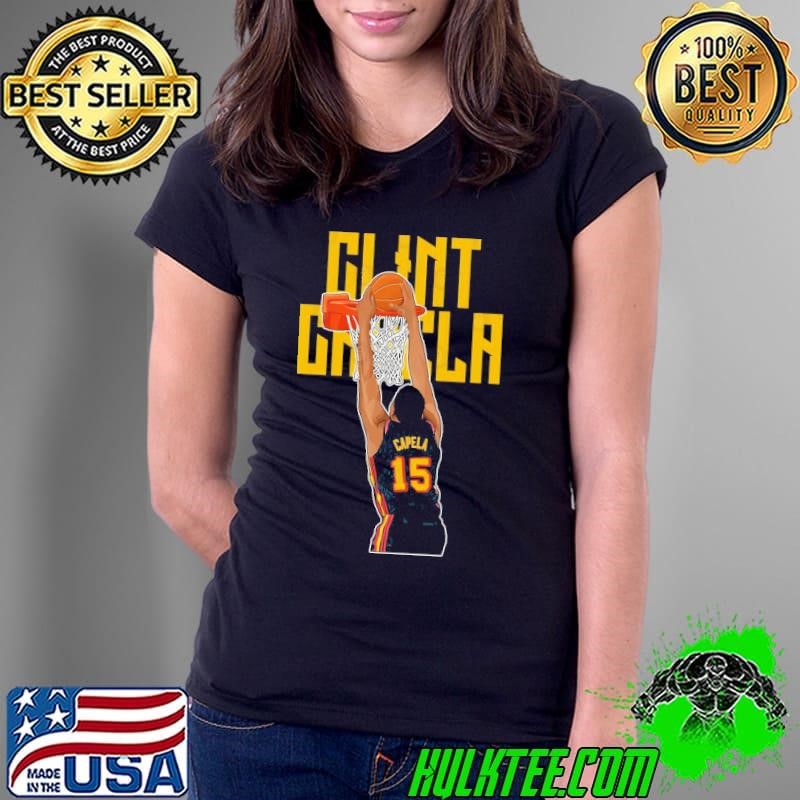 Clint Capela Slam Dunk #15 Bold Swiss professional basketball Ladies Tee
