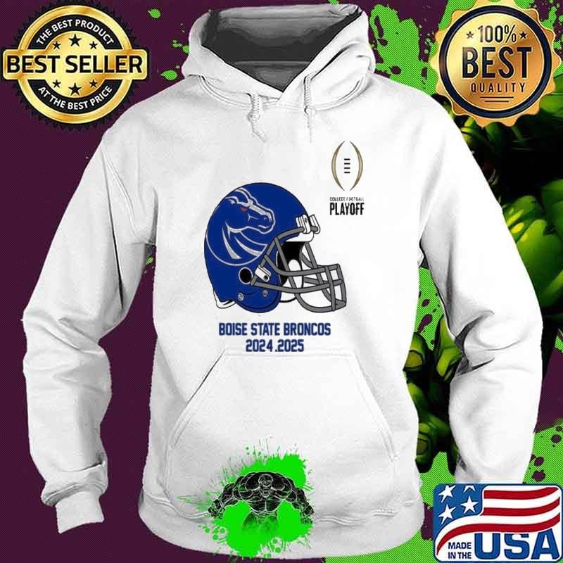 College Football Playoff 2025 Boise State Broncos Helmet NCAA Bowl Games 2024-2025 shirt