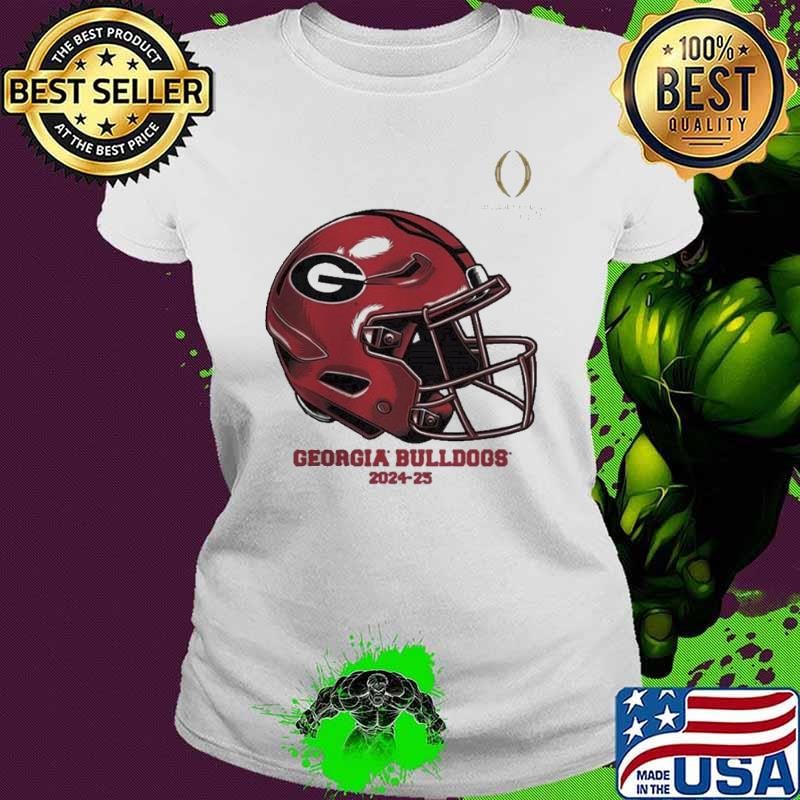 College Football Playoff 2025 Georgia Bulldogs Helmet NCAA Division shirt