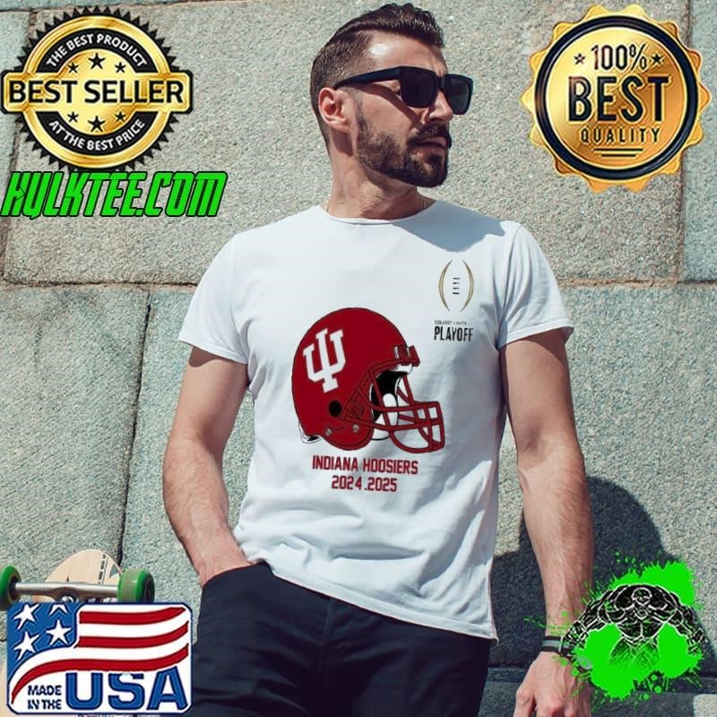 College Football Playoff 2025 Indiana Hoosiers Helmet NCAA Bowl Games 2024-2025 Unisex