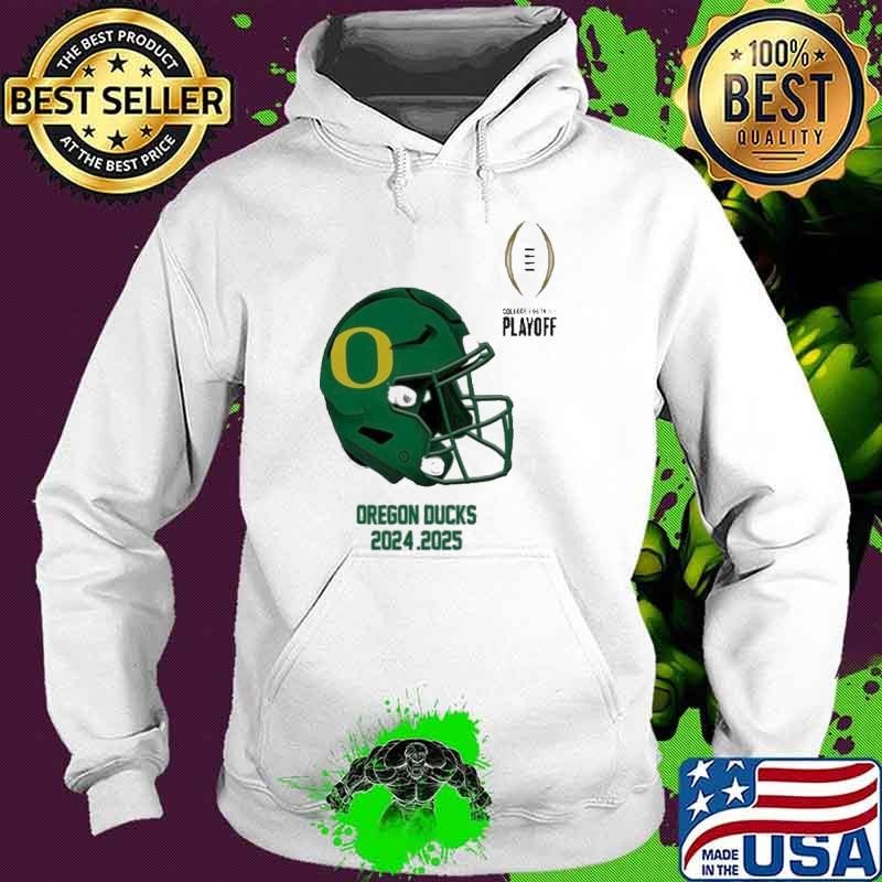 College Football Playoff 2025 Oregon Ducks Helmet NCAA Bowl Games 2024-2025 Shirt