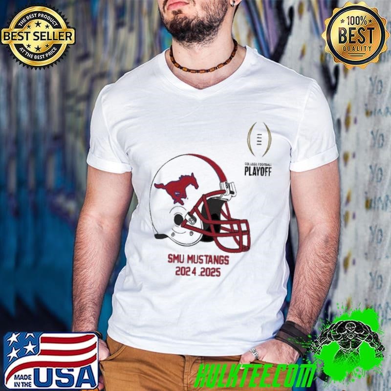 College Football Playoff 2025 SMU Helmet NCAA Bowl Games 2024-2025 Shirt