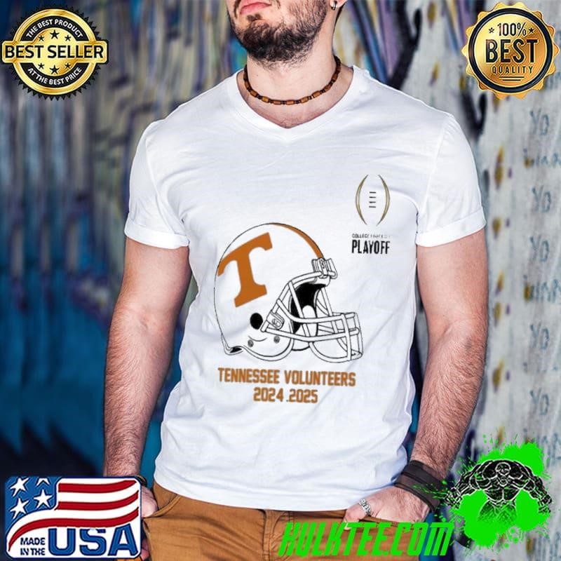College Football Playoff 2025 Tennessee Volunteers Helmet NCAA Bowl Games 2024-2025 Shirt