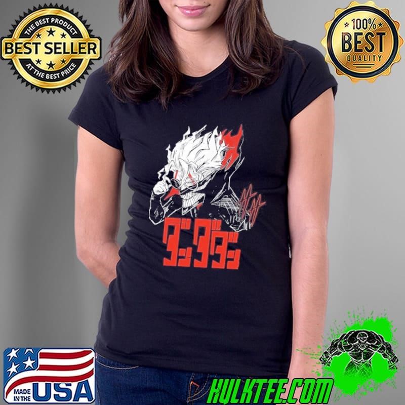Cool Shonen Manga Anime Dandadan Graphic Adult And Kids Ladies Tee