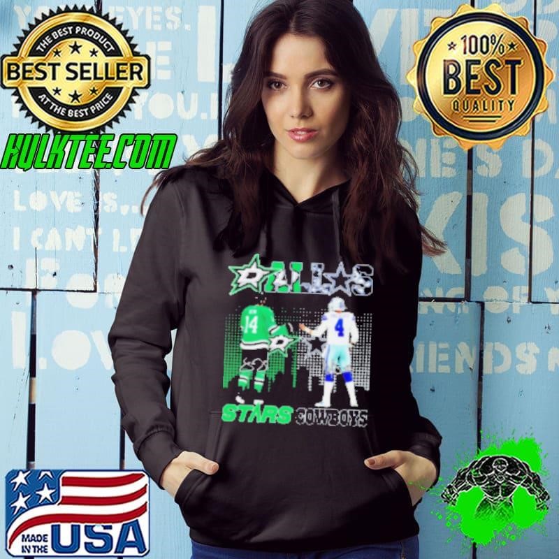 Dallas Hockey Benn And Dallas Cowboys Prescott 2024 Shirt