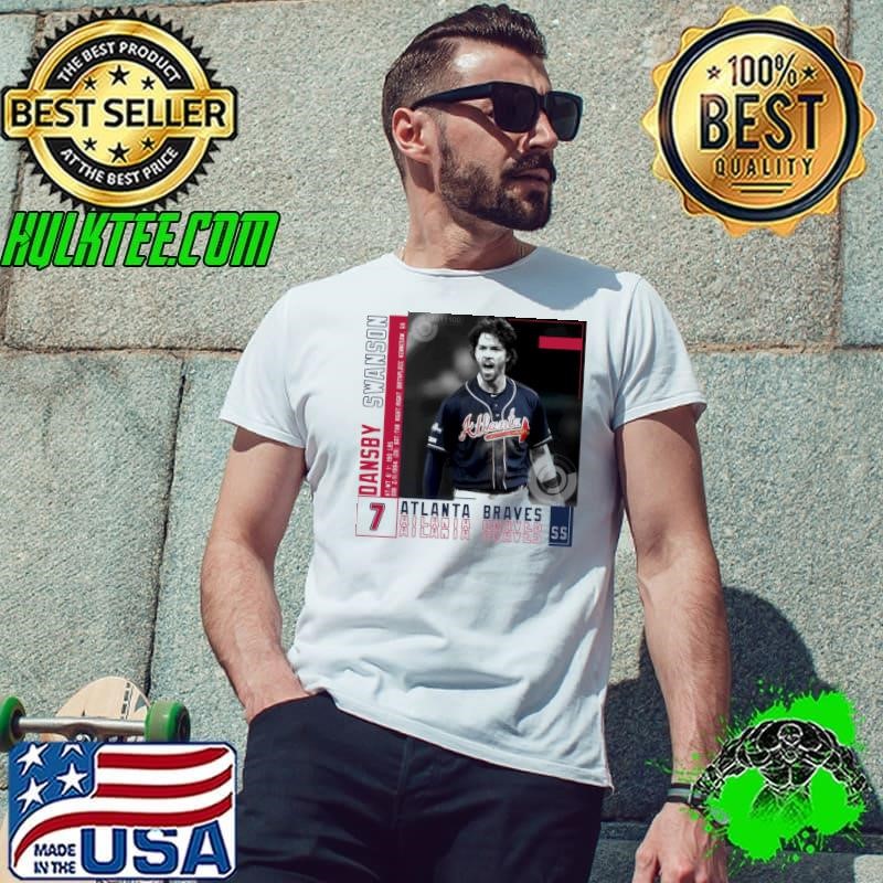 Dansby swanson American professional baseball shortstop Chicago Cubs T-Shirt
