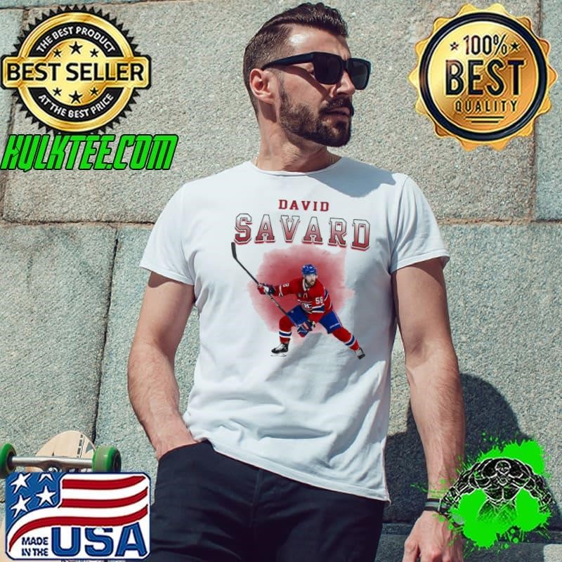 David Savard Canadian professional ice hockey defenceman Montreal Canadiens T-Shirt