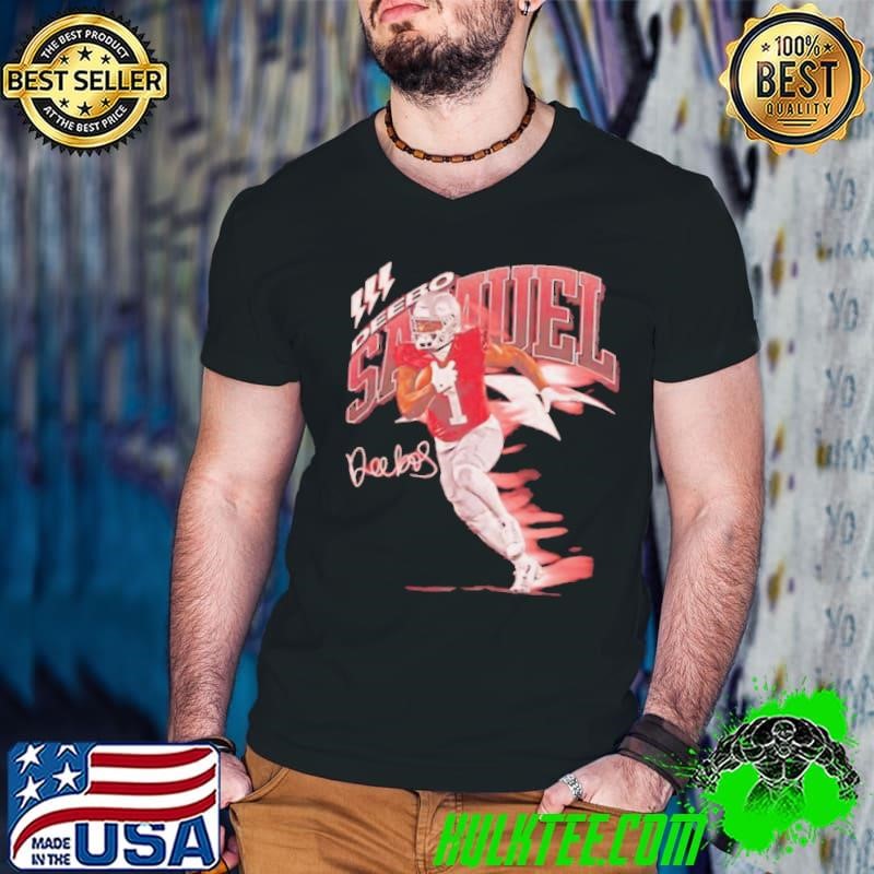 Deebo Samuel San Francisco 49ers signature Guys V Neck