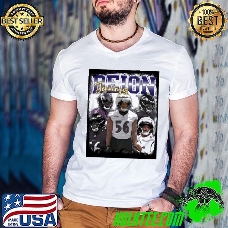 Deion Jennings Baltimore Ravens Linebacker Guys V Neck