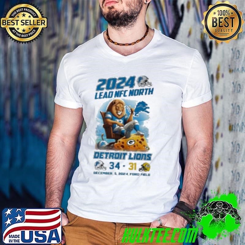 Detroit Lions 2024 Lead NFC North Champions Shirt