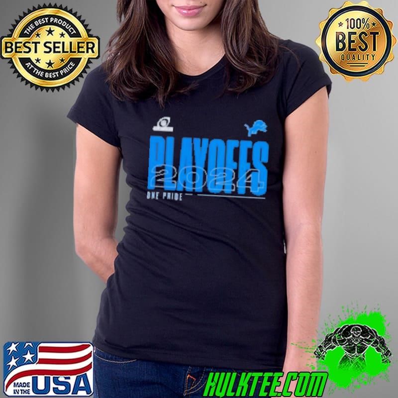 Detroit Lions 2024 One Pride Playoffs shirt