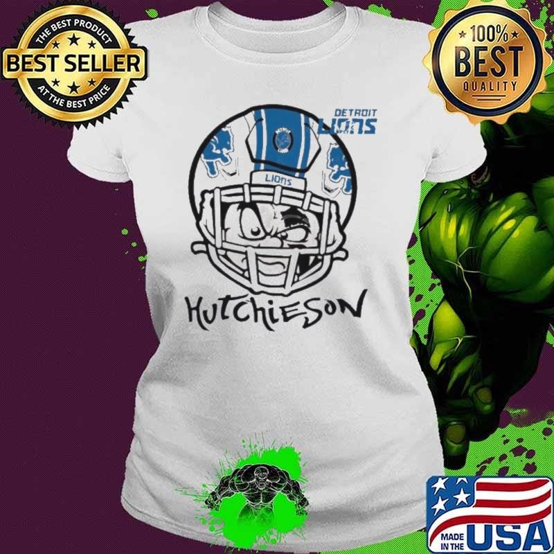 Detroit Lions Aidan Hutchieson Big Face cartoon shirt
