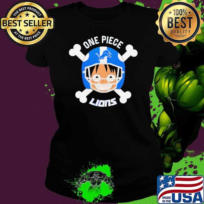 Detroit Lions x Luffy One Piece Ladies tee