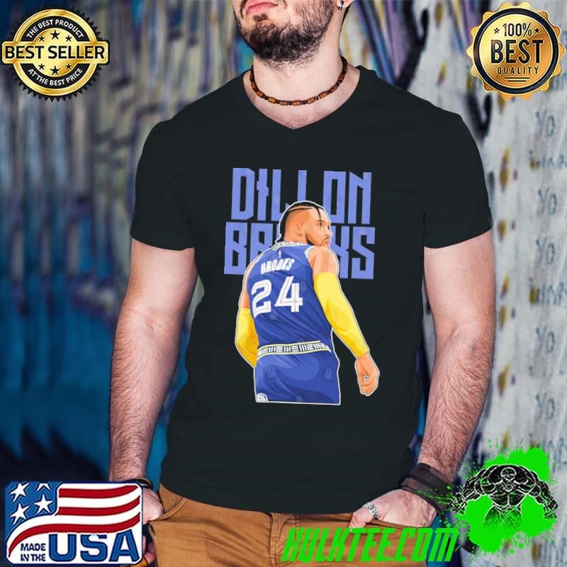 Dillon Brooks in Actions #24 Bold Canadian professional basketball T-Shirt