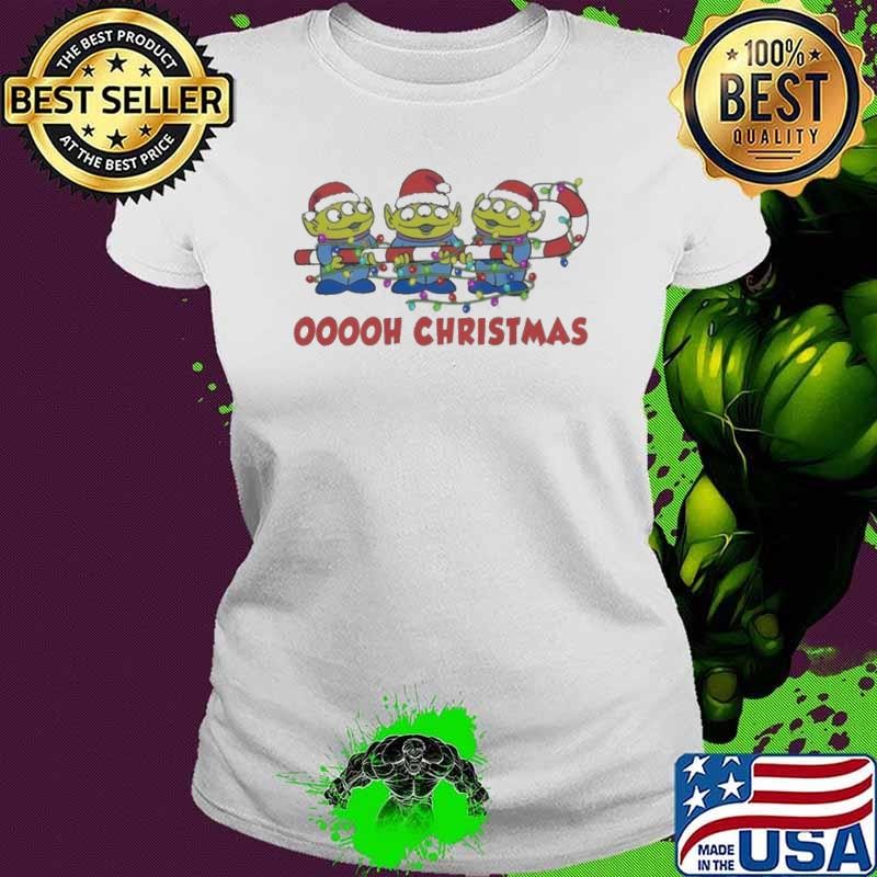 Disney Toy Story Alien Ooooh Christmas Lights Shirt