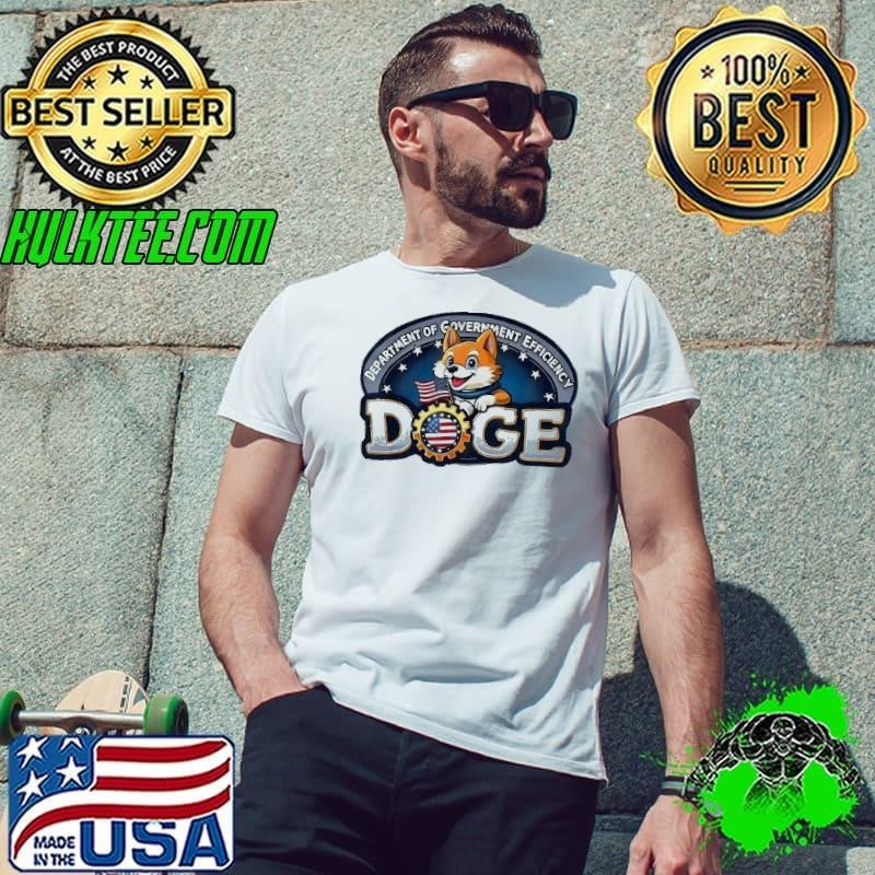 Doge Crypto Meme Department Of Government Efficiency Shirt