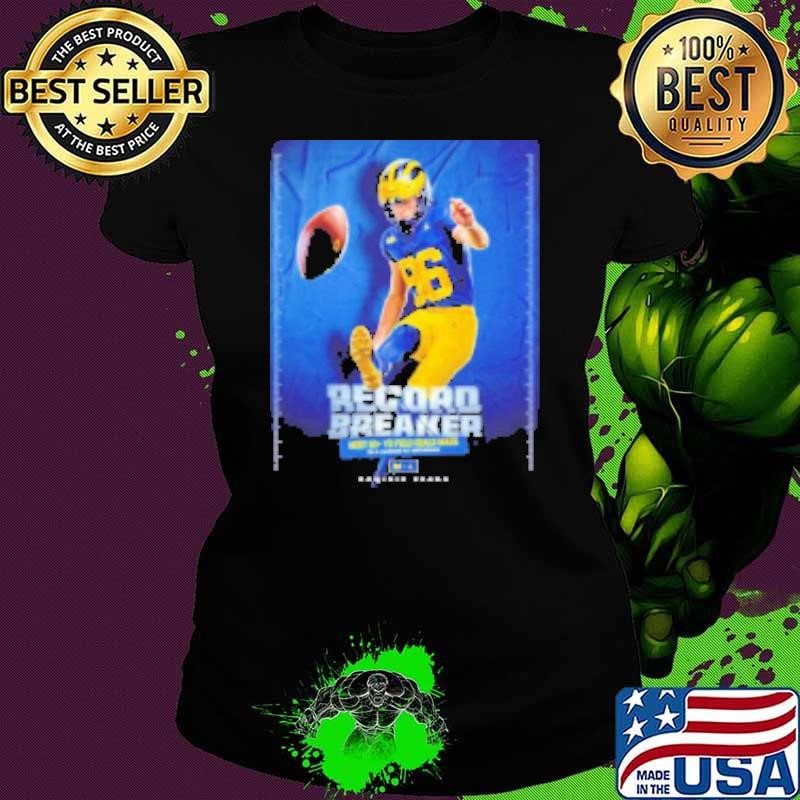 Dominic Zvada record breaker 50 YD field goals Michigan Wolverines Shirt