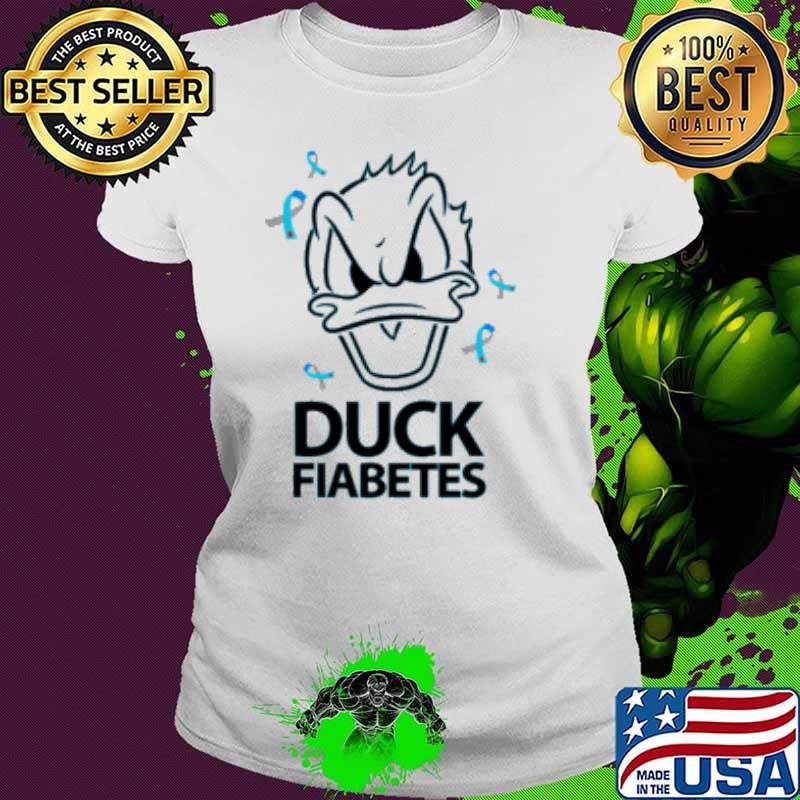 Donald Duck Fiabetes Diabetes Awareness T Shirt Shirt