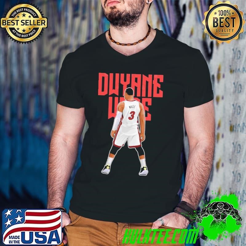 Dwyane Wade Celebrates Games #3 Bold American former professional basketball Guys V Neck