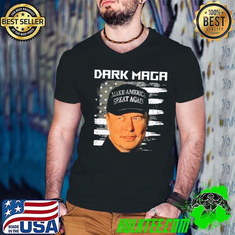 Elon Musk Dark Maga Guys V Neck