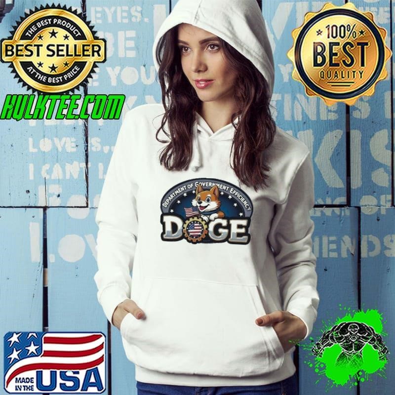 Elon Musk Doge Department of government efficiency logo shirt