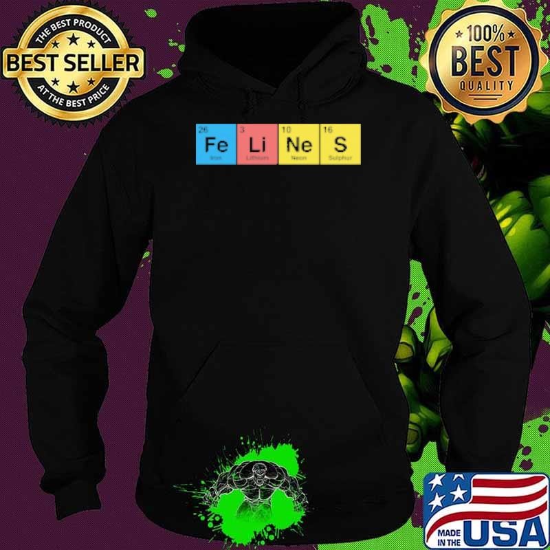 Felines Iron Lithium Neon Sulphur Hoodie