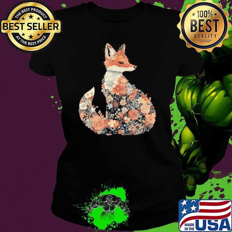 Floral Fox Shirt