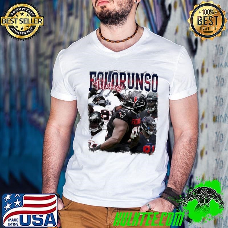 Folorunso Fatukasi American professional football defensive tackle T-Shirt