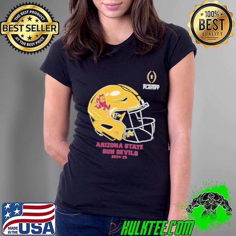 Football Playoff 2024 2025 Arizona State Sun Devils Helmet T Shirt
