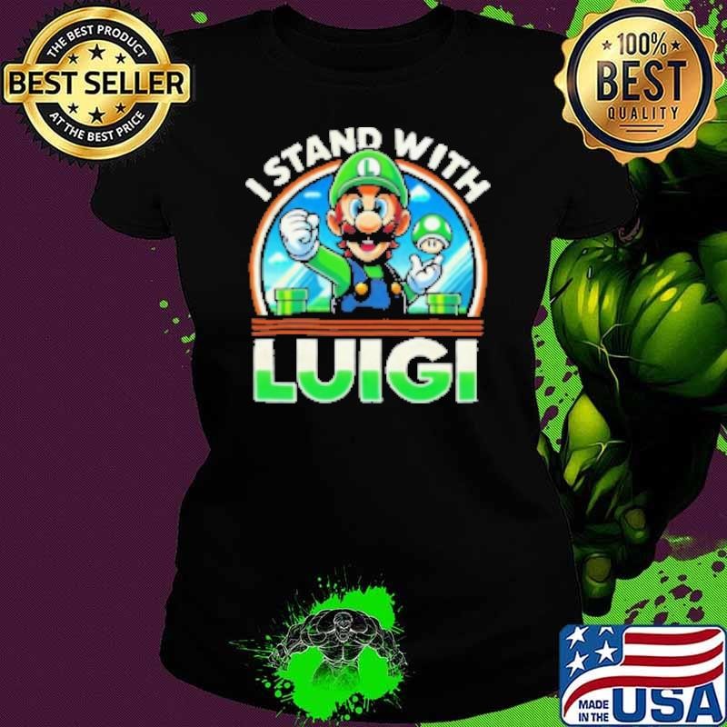 Free Luigi I Stand With Luigi Shirt