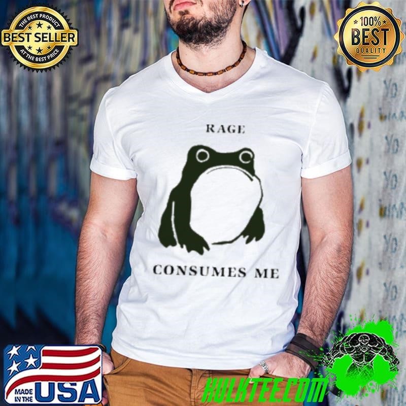 Frog rage consumes me funny Shirt
