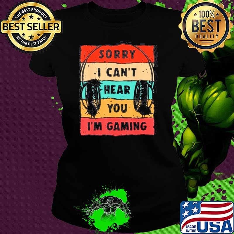 Funny Gamer For Teens Boys Men Video Gaming Shirt