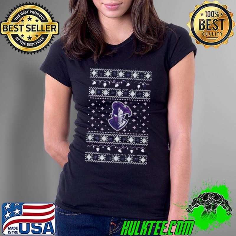 Furman Paladins Holiday Lights Ladies Tee