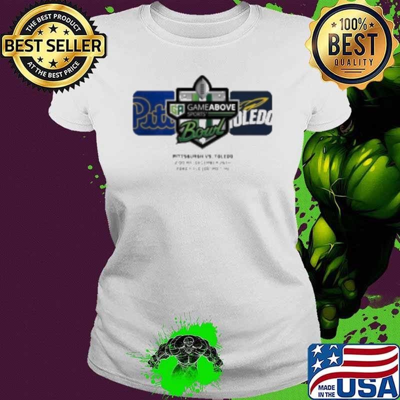 GameAbove Sports Bowl Pittsburgh Panthers Vs Toledo Rockets Matchup At Ford Field In Detroit MI On December 26th 2024 NCAA Shirt