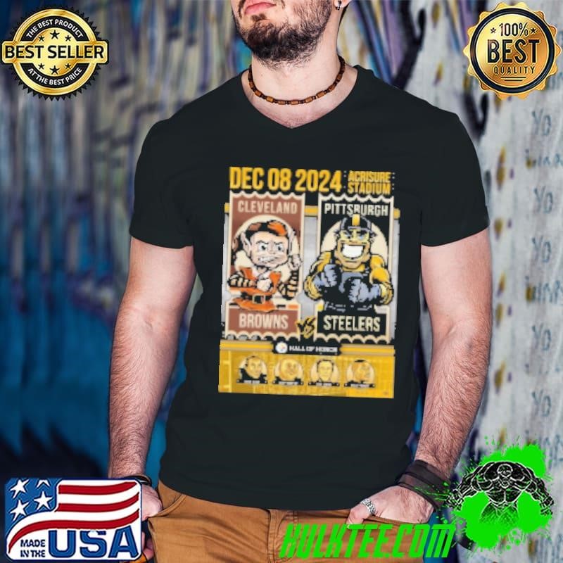 Gameday Hall Of The Honor Class Of 2024 Pittsburgh Steelers vs Cleveland Browns Dec 08 Shirt