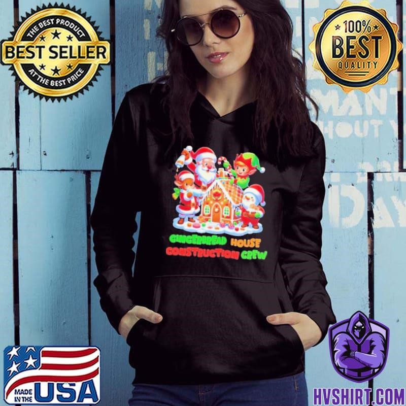 Gingerbread House Construction Crew Hoodie