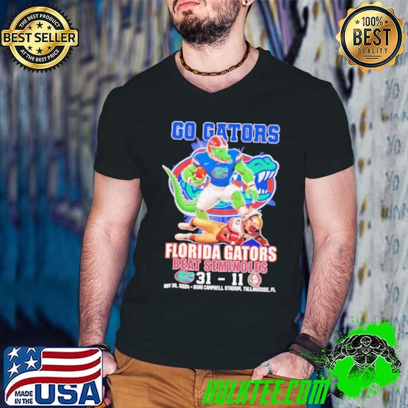 Go Gators Florida Gators beat Seminoles 31 11 shirt