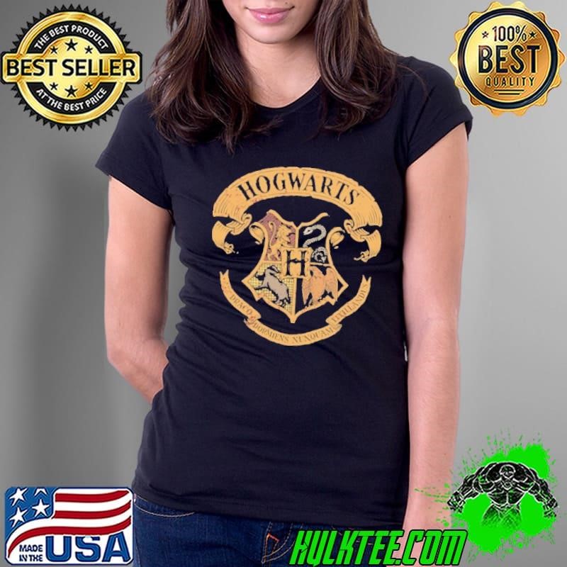 Harry Potter Hogwarts Coat Of Arms Ladies Tee